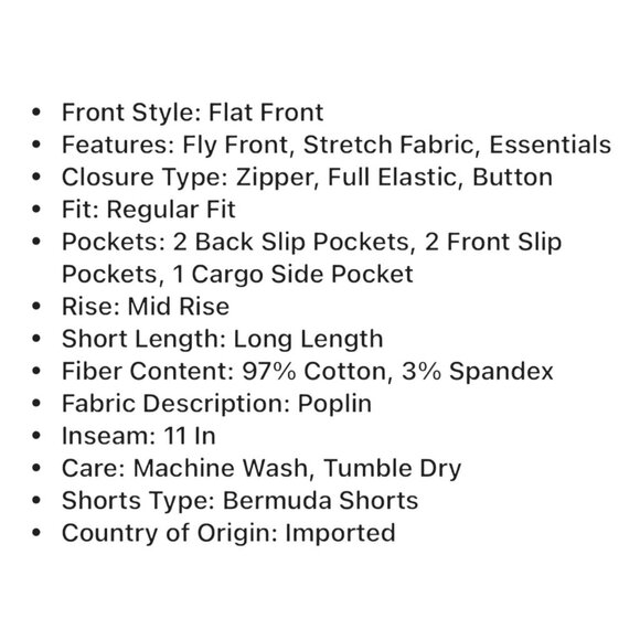 St. John's Bay - Women's Mid-Rise Cargo Bermuda Short - Brown - 12 - Picture 10 of 16